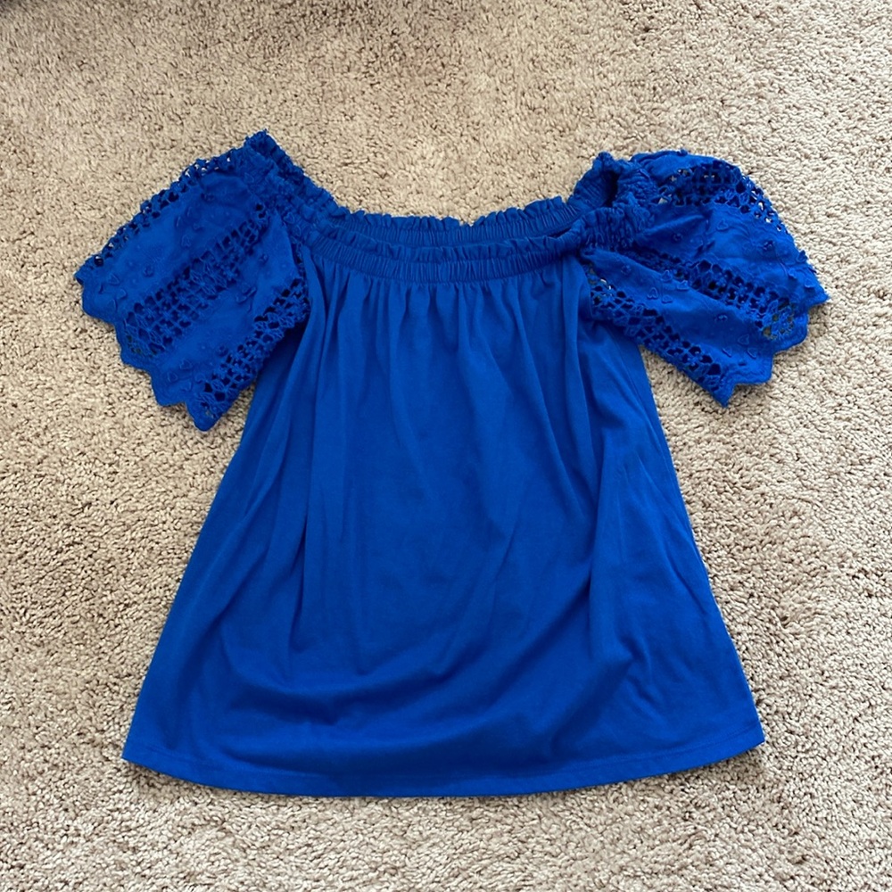 Lilly Pulitzer off-the-shoulder top